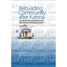 Rebuilding Community after Katrina: Transformative Education in the New Orleans Planning Initiative