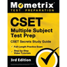 Cset Multiple Subject Test Prep - Cset Secrets Study Guide, Full-Length Practice Exam, Step-By-Step Review Video Tutorials: [3rd Edition]