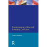 Contemporary Marxist Literary Criticism
