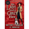 The Lady and a Crazy Fire: A 1920s Hotel Murder Mystery (Large Print)