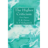 The Higher Criticism