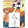 Football coloring books for boys ages 8-12: Soccer Activity Book For Kids