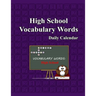 Whimsy Word Search, High School Vocabulary Words - Daily Calendar