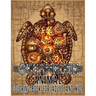 Steampunk Animal Coloring Book For Adult & Kids: Retro and Futuristic mechanical animals to color