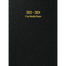 2023 - 2024 2-Year Monthly Planner: 24-Month Calendar (Black) - Large