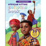 African Attire Coloring Book