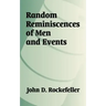 Random Reminiscences of Men and Events