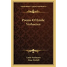 Poems of Emile Verhaeren