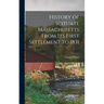 History of Scituate Massachusetts From its First Settlement to 1831