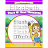 Elizabeth Letter Tracing for Kids Trace my Name Workbook: Tracing Books for Kids ages 3 - 5 Pre-K & Kindergarten Practice Workbook