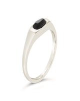 Black Onyx Signet Ring by Sterling Forever