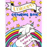 Unicorn Colouring Book For Girls ages 4-8: Over 40 colouring pages with the cutest illustration to colour, Perfect present to unicorns lovers.