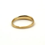 14k Comfortable Gold Ring Handcrafted by VicStoneNYC Fine Jewelry