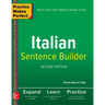 Practice Makes Perfect Italian Sentence Builder
