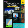 Vocabulary in Context for the Common Core Standards Reproducible Grade 4