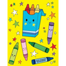 Cute Crayons Sketchbook: Jumbo Drawing Pad For Sketching, Doodling And Coloring