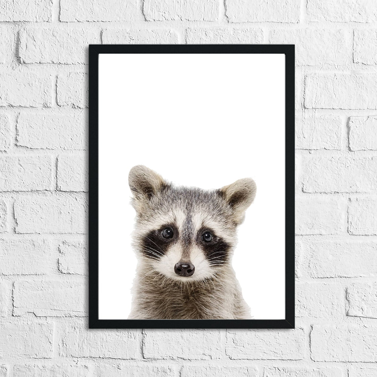 Raccoon Animal Woodlands Nursery Children's Room Wall Decor Print by WinsterCreations™ Official Store