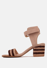 rayna braided jute strap and suede sandal by London Rag