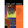 The List Poem: A Guide to Teaching & Writing Catalog Verse
