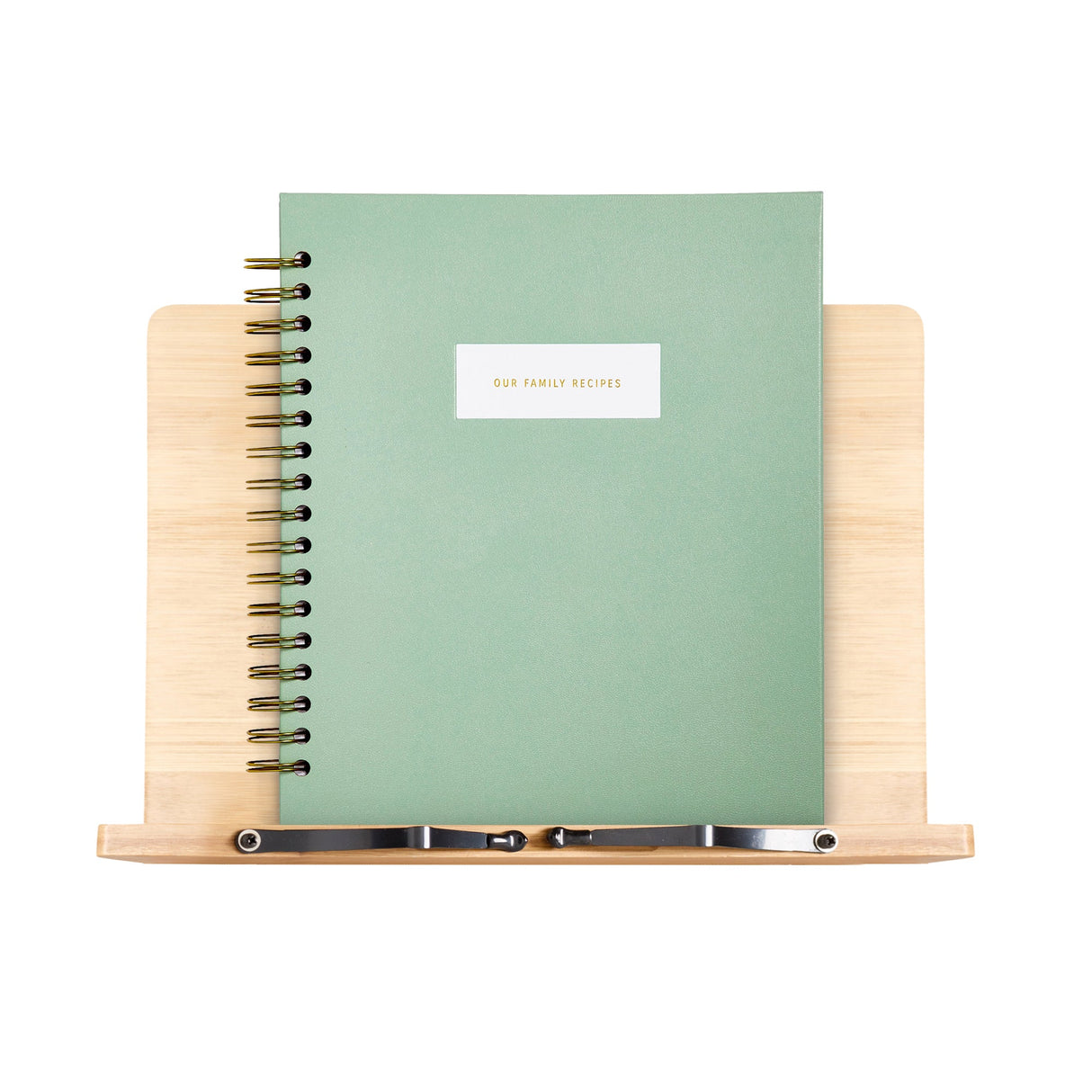 Recipe Stand + Journal Bundle by Promptly Journals