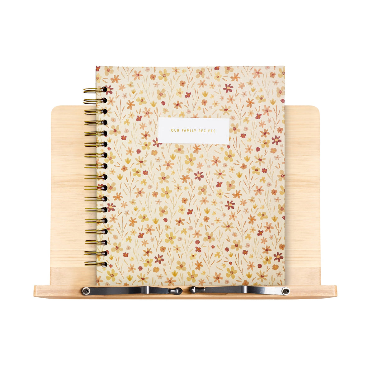 Recipe Stand + Journal Bundle by Promptly Journals