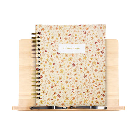 Recipe Stand + Journal Bundle by Promptly Journals