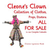 Cleone's Clown Collection of Clothes, Props, Etcetera: ALL FOR SALE in one Complete Caboodle