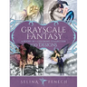 Grayscale Fantasy Coloring Collection: 100 Designs