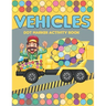 Vehicles Dot Marker Activity Book: Mighty trucks, cars and vehicles activity book for kids 2-4: Fun with dot to dot transportation, Trucks, Cars and m