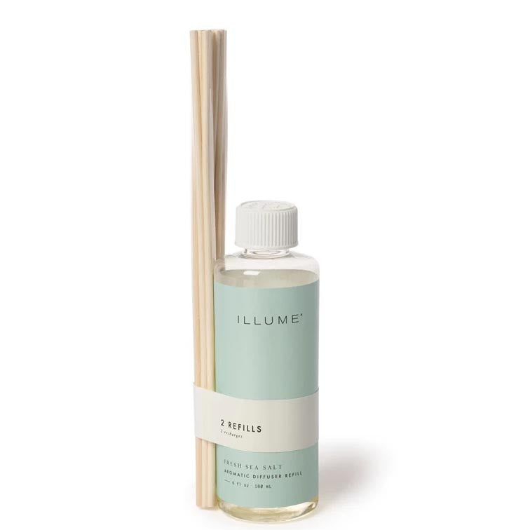 Illume Reed Diffuser Refill 6 Oz. (1 bottle) - Fresh Sea Salt by FreeShippingAllOrders.com