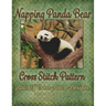 Napping Panda Bear Cross Stitch Pattern