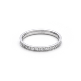 RG111W B.Tiff Stacking .01 ct Eternity Ring [Thin Band] by B.Tiff New York