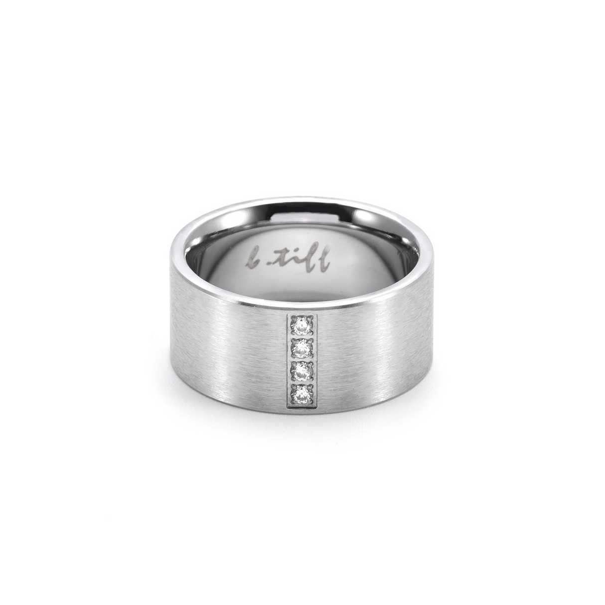 RG223W B.Tiff 4-Stone Wide Ring [Wide Band] by B.Tiff New York