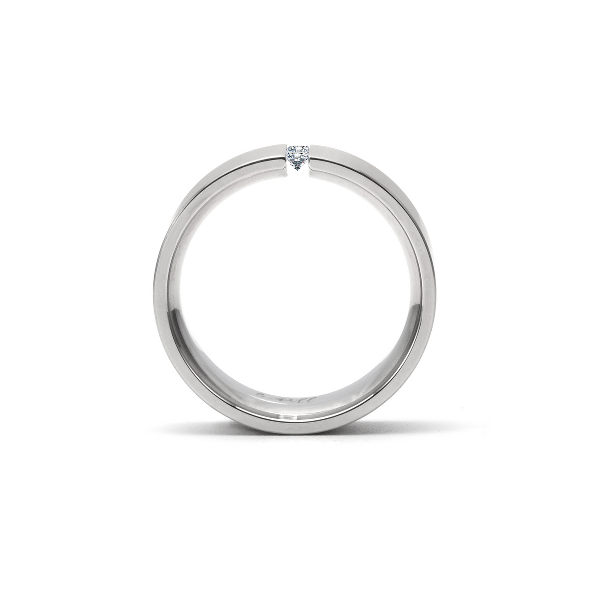 RG333W B.Tiff Sliding Stone Wide Ring [Wide Band] by B.Tiff New York