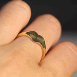 14k Solid Gold Heart Ring by VicStoneNYC Fine Jewelry