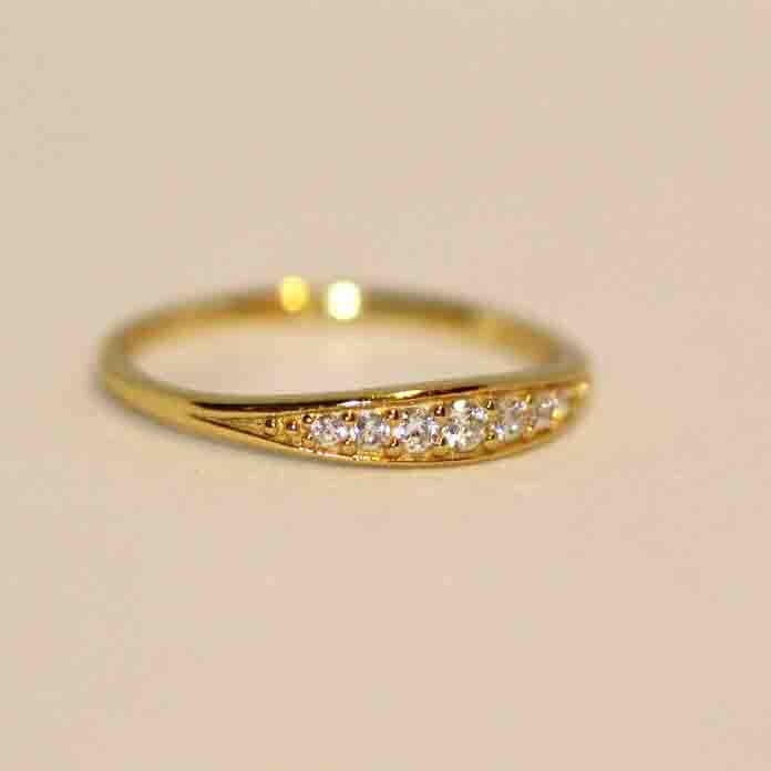 14k Diamond Eternity Wedding Band by VicStoneNYC Fine Jewelry