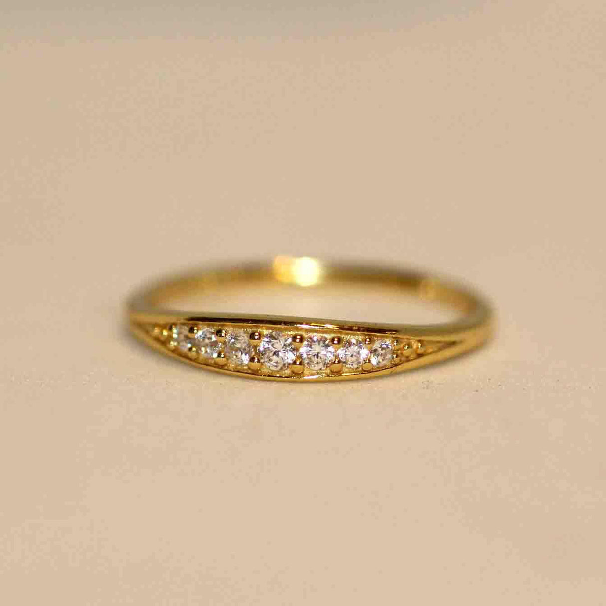 14k Diamond Eternity Wedding Band by VicStoneNYC Fine Jewelry