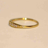 14k Diamond Eternity Wedding Band by VicStoneNYC Fine Jewelry