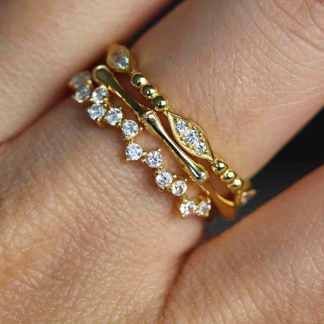 Unique Diamond Eternity Ring by VicStoneNYC Fine Jewelry