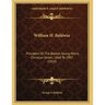 William H. Baldwin: President Of The Boston Young Men's Christian Union, 1868 To 1907 (1910)