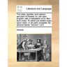 The odes, epodes, and carmen seculare of Horace, in Latin and English; with a translation of Dr. Ben-ley's notes. To which are added notes upon notes.
