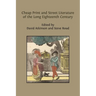 Cheap Print and Street Literature of the Long Eighteenth Century