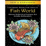 Fish World - Adult Coloring Book: Stress Relieving Designs for Adults Relaxation