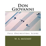 Don Giovanni (full orchestral score): Peters Edition
