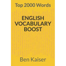 English Vocabulary Boost: Top 2000 Words