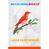 Big Coloring Book of Large Print Designs: (Premium Adult Coloring Books) (Volume 30)