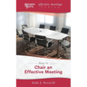 How to Chair an Effective Meeting