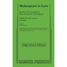 Shakespeare in Love (High School Edition)