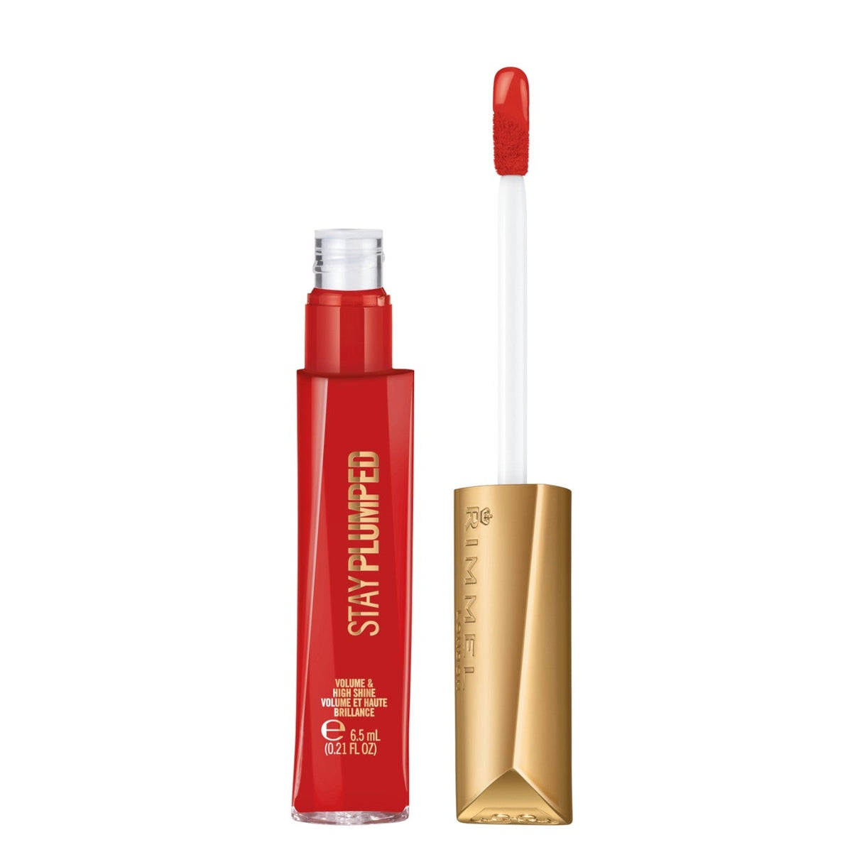 RIMMEL LONDON Stay Plumped Lip Gloss - Saucy