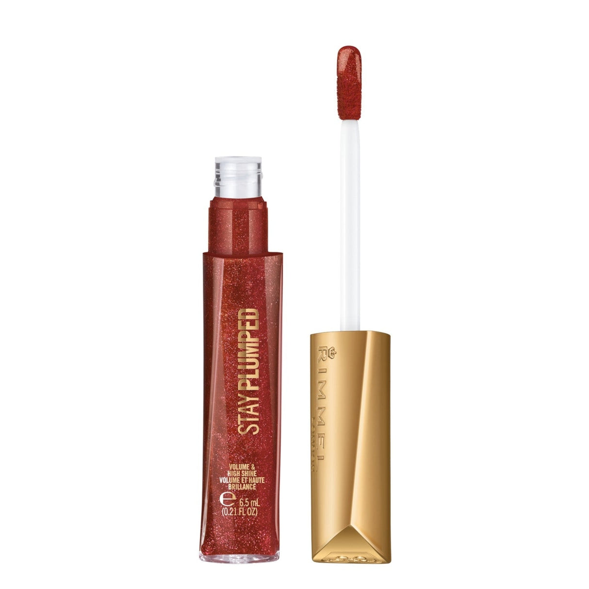 RIMMEL LONDON Stay Plumped Lip Gloss - Bronze Suga